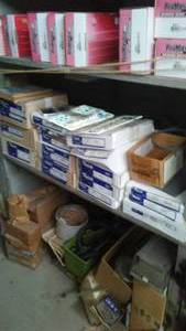 lot 438 image: (3) Shelves Brake Parts, New Old Stock  New