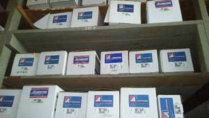 lot 443 image: (3) Shelves Water Pumps - Great Value