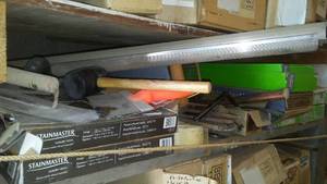 lot 469 image: (1) Shelf Remnant Flooring, Tools and More