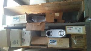 lot 471 image: (2) Shelves Mufflers
