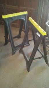 lot 477 image: Poly Sawhorses (2)