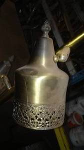 lot 478 image: Vintage Mid-century Floor Lamp, 63 in. T