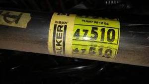 lot 482 image: Walker Exhaust Pipe 47510