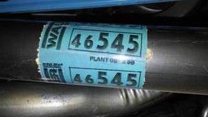 lot 487 image: Walker Exhaust Pipe 46545