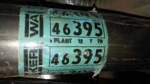 lot 498 image: Walker Exhaust Pipe 46395