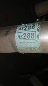 lot 517 image: Walker Exhaust Pipe 43288