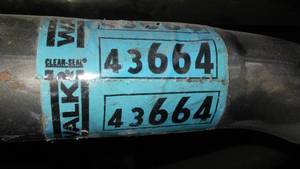 lot 523 image: Walker Exhaust Pipe 43664