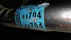 lot 525 image: Walker Exhaust Pipe 43704
