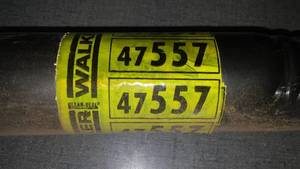 lot 534 image: Walker Exhaust Pipe 47557 Loc Flr