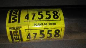 lot 536 image: Walker Exhaust Pipe 47558 Loc Flr