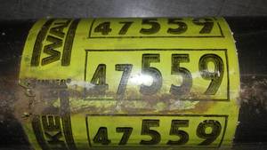 lot 538 image: Walker Exhaust Pipe 47559 Loc Flr