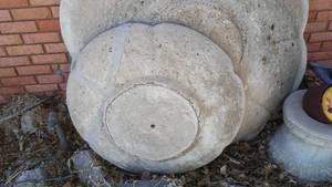 lot 609 image: 54 in. Diam. Fountain
