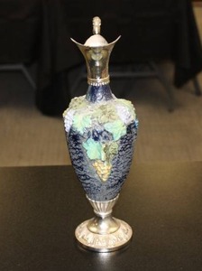 lot 2 image: Vintage Hand Painted Decorative Pitcher  Made in Italy