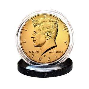 2021 JFK Half Dollar Set (Gold Plated)