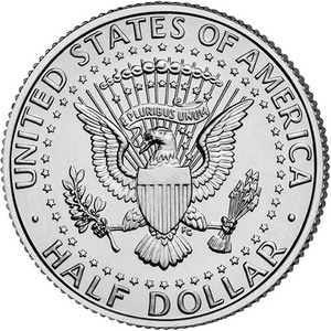 2nd Amendment Right To Bear Arms JFK Half Dollar