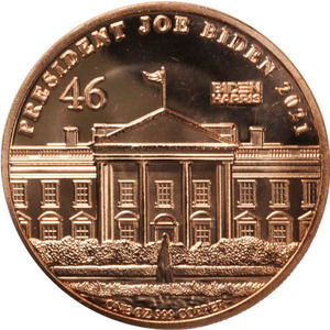 1 oz Biden Build Back Better Copper Round