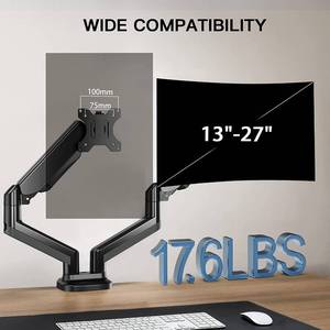 lot 34 image: HUANUO Dual Monitor Stand,