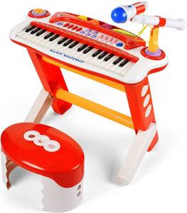 lot 52 image: BAOLI 37 Key Musical Toy Keyboard Multi-Functional Piano