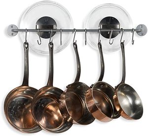 lot 175 image: (2) Wallniture Cucina 24 Wall Mount Kitchen Utensil Holders