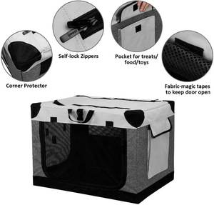 lot 181 image: Akinerri Folding Soft Pet Crate wLeakproof Bottom