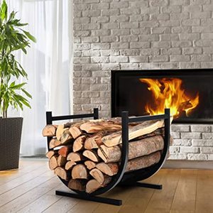 lot 184 image: PHI VILLA 17 IndoorOutdoor Firewood Log Rack