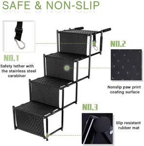 lot 160 image: Dog Ramps for Large Dogs SUV