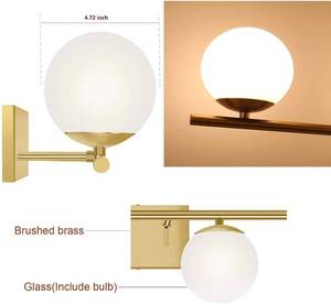 lot 145 image: YHTlaeh New Bathroom Vanity Light