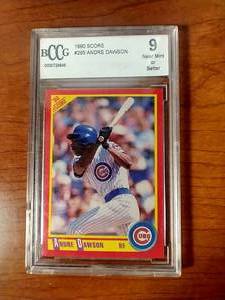 1990 Score Andre Dawson Card - BCCG 9