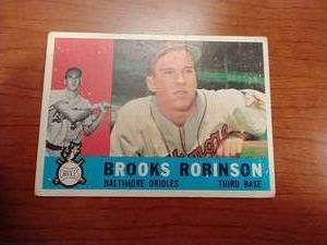 1960 Topps Brooks Robinson Card