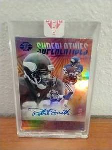 Autographed Robert Smith Panini Card - #d20