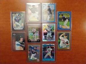 10 Numbered Minnesota Twins Cards