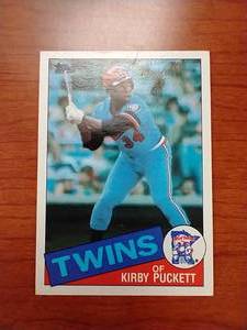 1985 Topps Kirby Puckett Rookie Card