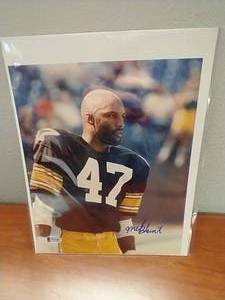 Autographed Mel Blount 8x10 Photo - WCOA