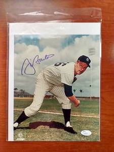 Autographed Jim Bouton 810 Photo - WCOA