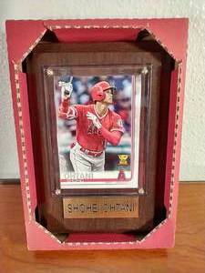 2019 Topps Shohei Ohtani Rookie Cup Card Plaque