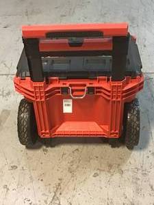 Milwaukee PACKOUT 22 in. Rolling Tool Box&nbspCustomer Returns&nbsp See Pictures