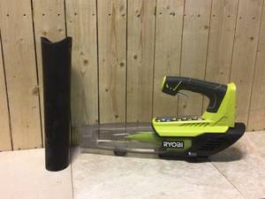 RYOBI ONE 18V 100 MPH 280 CFM Cordless Battery Variable-Speed Jet Fan Leaf Blower (Tool Only)&nbsp&nbspCustomer Returns&nbsp See Pictures