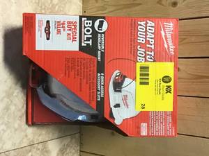 Milwaukee 450 Lumens LED SpotFlood Headlamp with Hardhat&nbsp&nbspCustomer Returns&nbsp See Pictures
