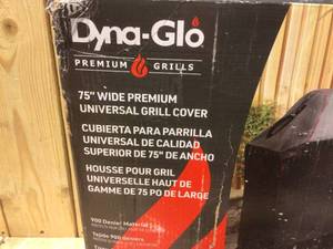 DYNA GLO GRILL COVER&nbsp&nbspCustomer Returns&nbsp See Pictures&nbspCustomer Returns&nbsp See Pictures