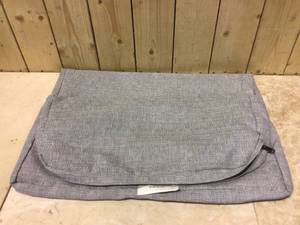 Hampton Bay Cambridge Stone Gray Dining Chair Slipcover Set&nbsp&nbspCustomer Returns&nbsp See Pictures