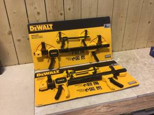 Lot of two DEWALT 12 in. 300 lb. Trigger Clamp w3.75 in. Throat Depth&nbsp&nbspCustomer Returns&nbsp See Pictures