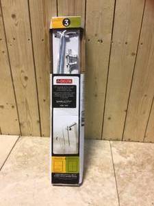 Delta Simplicity Handle with Knobs for Sliding Shower or Bathtub Door in Chrome&nbsp&nbspCustomer Returns&nbsp See Pictures