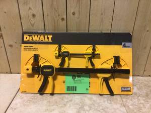 Trigger Clamp Set (4-Piece) by DEWALT Customer Returns See Pictures