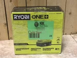 ONE 18V Cordless 38 in. DrillDriver Tool Only by RYOBI Customer Returns See Pictures
