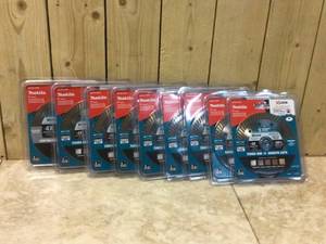 Lot of X-LOCK 5 In. X-Lock Turbo Rim Diamond Blade for Masonry Cutting by Makita Customer Returns See Pictures