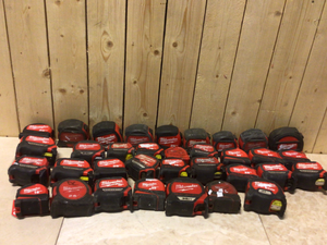 Lot of Tape Measures See Pictures