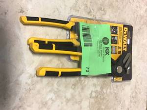 Straight Jaw Push Lock Pliers Set (2-Piece) by DEWALT Customer Returns See Pictures