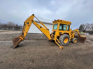 John Deere JD410 Backhoe Loader Tractor