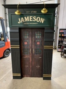 Jameson Whiskey Sign Very Nice 2 Sided