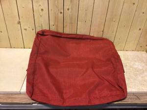 lot 63 image: Hampton Bay Oak Cliff CushionGuard Chili Lounge Chair Slipcover Set Customer Returns See Pictures